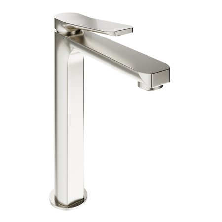 ANZZI 1-Handle Bathroom Vessel Sink Faucet in Brushed Nickel L-AZ901BN